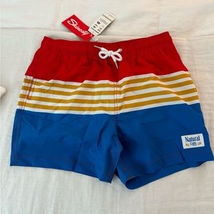 Men’s Natural Light Swim Trunks (Shinesty)